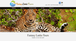Desktop Screenshot of fantasylankatours.com