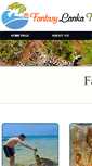 Mobile Screenshot of fantasylankatours.com